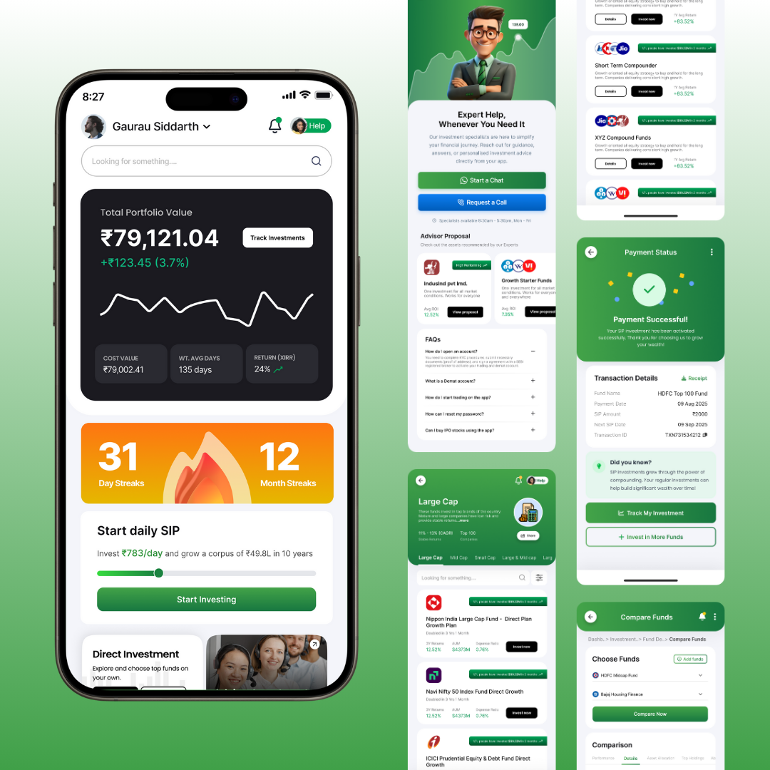 Finance App Design